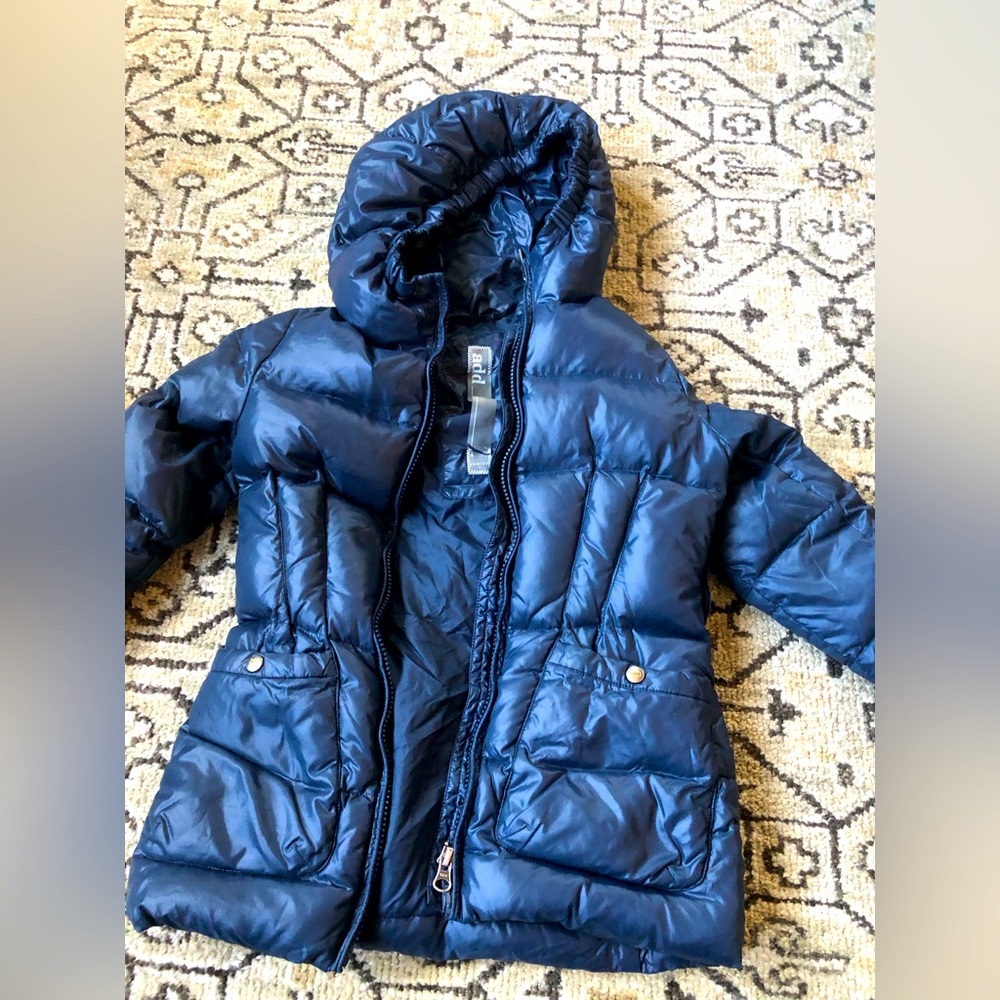 Luxury brand ADD girls winter jacket, size 5Y